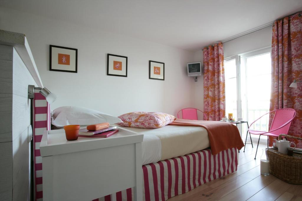 Hotel La Baie Des Anges Spa Marin Ландеда Номер фото